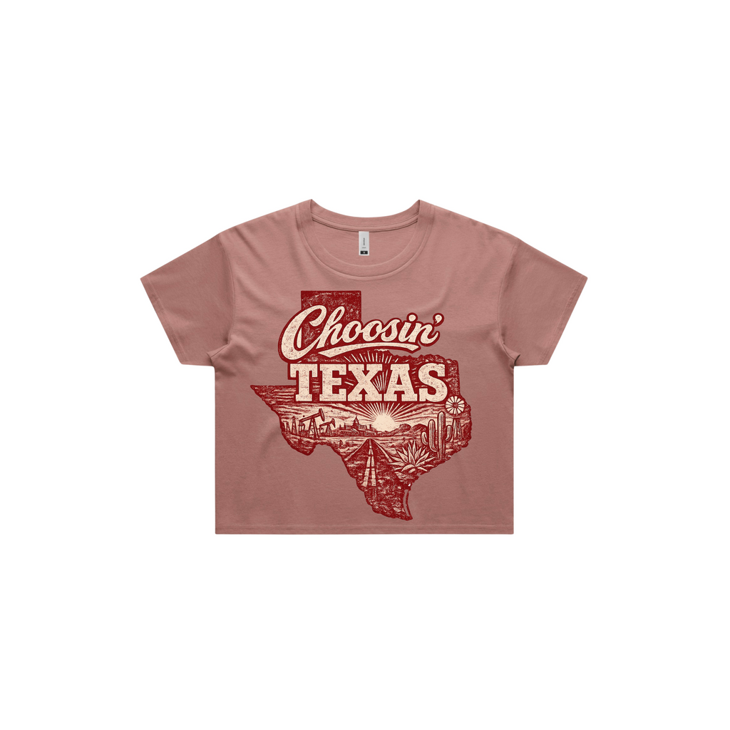 He's Choosin' Texas - Crop