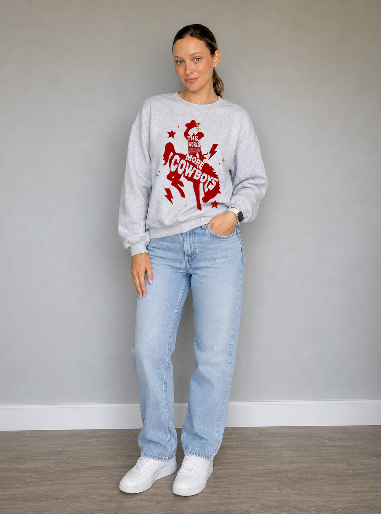 'More Cowboys' Sweatshirt