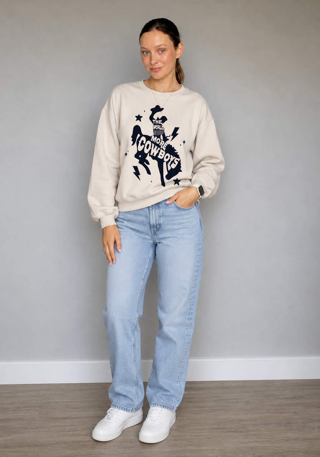 'More Cowboys' Sweatshirt