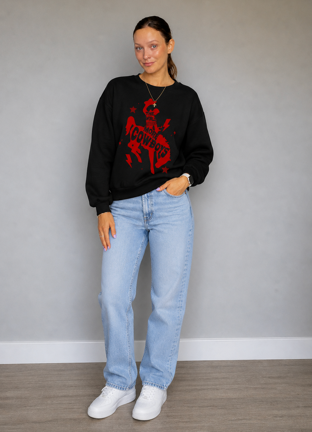 'More Cowboys' Sweatshirt